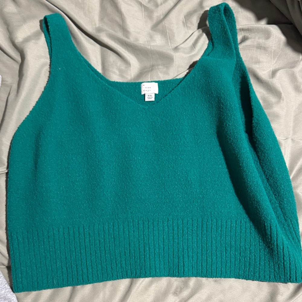 a new day Green Tank Top